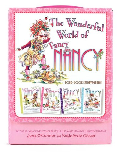 Fancy Nancy the Wonderful World of Fancy Nancy 4 Books in 1 Box Set