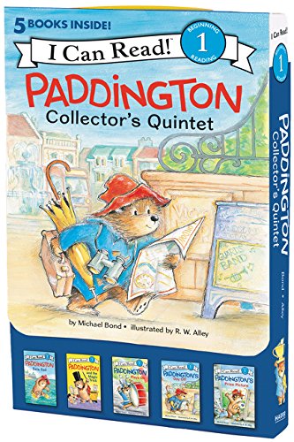 Paddington Collectors Quintet 5 Fun Filled Stories in 1 Box I Can Read Level 1 M