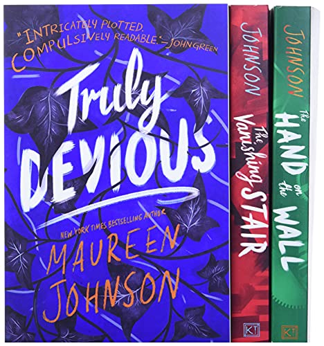 Truly Devious 3 Book Box Set Truly Devious Vanishing Stair and Hand on the Wall
