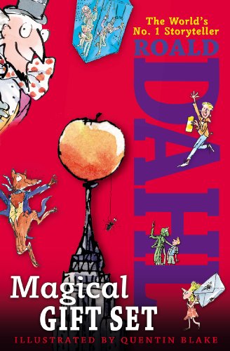 Roald Dahl Magical Gift Boxed Set 4 Books Charlie and the Chocolate Factory Jame