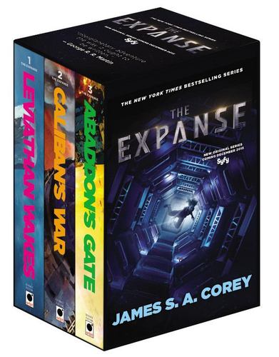 The Expanse Boxed Set Leviathan Wakes Calibans War and Abaddons Gate James S a C
