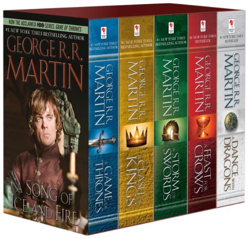 George R R Martins a Game of Thrones 5 Book Boxed Set Song of Ice and Fire Serie 2