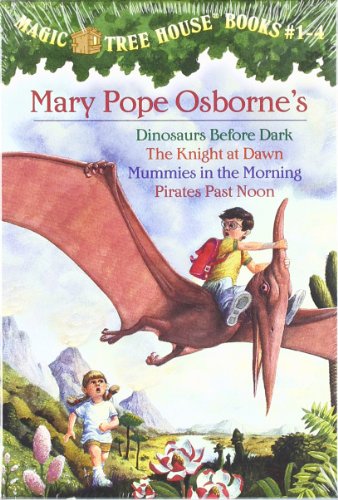 Magic Tree House Boxed Set Books 1 4 Dinosaurs Before Dark the Knight at Dawn Mu