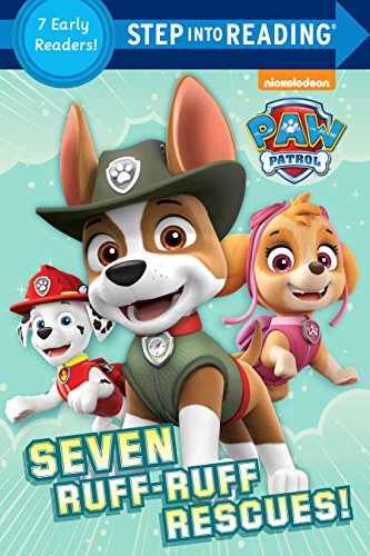 Seven Ruff Ruff Rescues Paw Patrol Step into Reading Collection