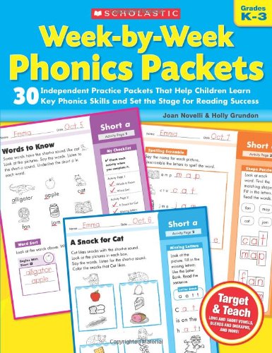 Week by Week Phonics Packets