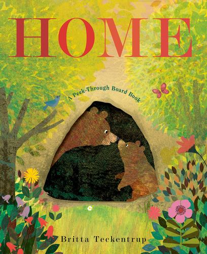 Home a Peek Through Board Book