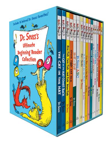 Dr Seusss Ultimate Beginning Reader Boxed Set Collection Includes 16 Beginner Bo