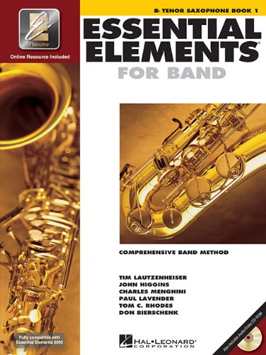 Essential Elements for Band Bb Tenor Saxophone Book 1 with Eei Online Resources
