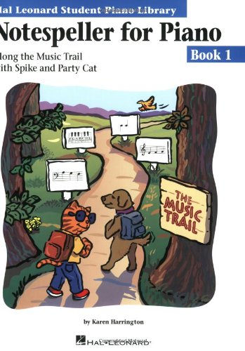 Notespeller for Piano Book 1 Beginner Piano Workbook for Kids and Students Learn