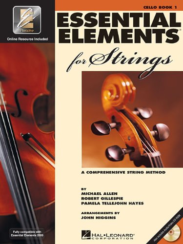 Essential Elements for Strings Cello Book 1 with Eei Online Access Beginner Meth