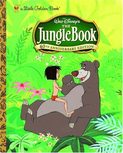 The Jungle Book Disney the Jungle Book Little Golden Book