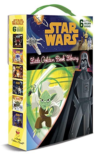 The Star Wars Little Golden Book Library Star Wars the Phantom Menace Attack Of