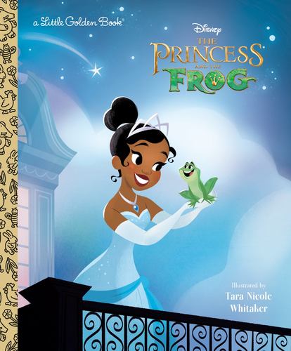 The Princess and the Frog Little Golden Book Disney Princess