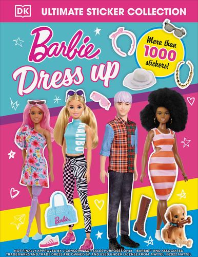Ult Sticker Coll Barbie Dress Up