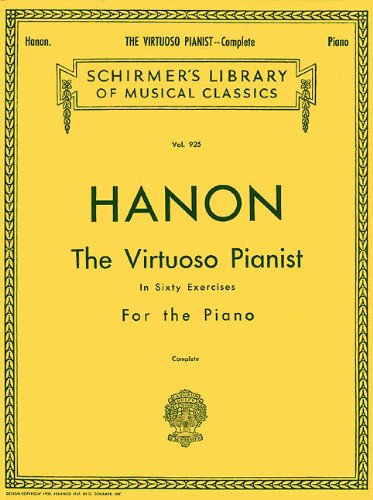 Virtuoso Pianist 60 Exercises