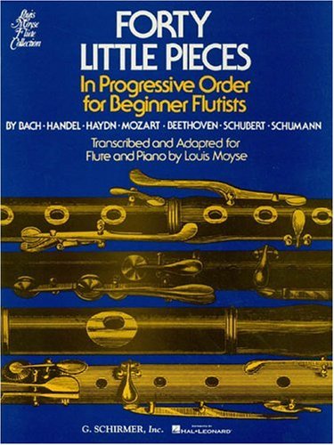 Forty 40 Little Pieces for Flute