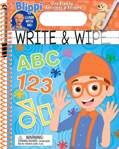 Blippi Write & Wipe