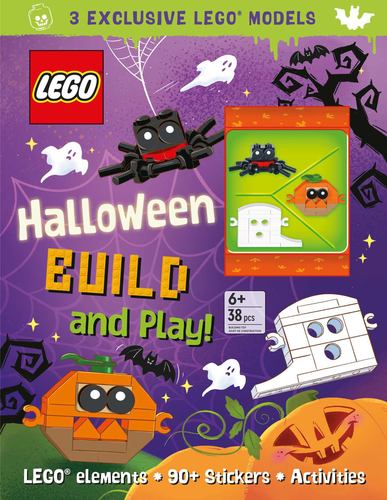 Lego Books Halloween Build and Play Activity Book with Minifigure Ameet Publishi