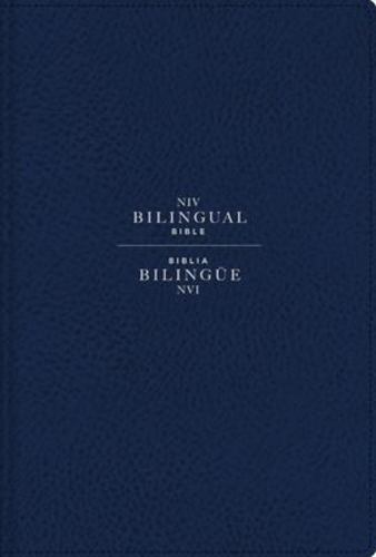 Niv Nvi Bilingual Bible Grey Leathersoft