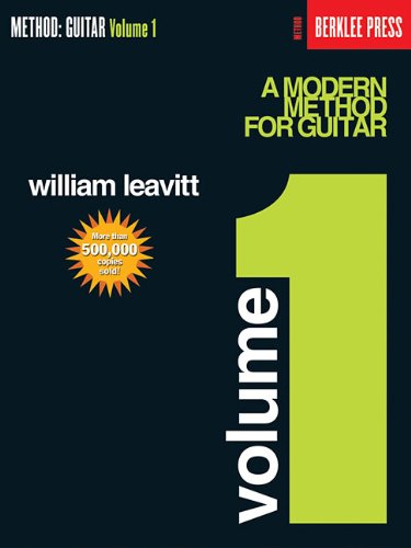 A Modern Method for Guitar Volume 1 Beginner Guitar Songbook for New Learners Le