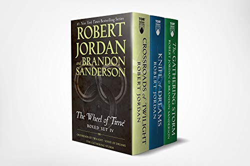 Wheel of Time Premium Boxed Set Iv Books 10 12 Crossroads of Twilight Knife of D