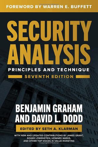Security Analysis Seventh Edition Principles and Techniques