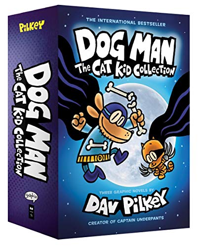 Dog Man the Cat Kid Collection from the Creator of Captain Underpants Dog Man 4