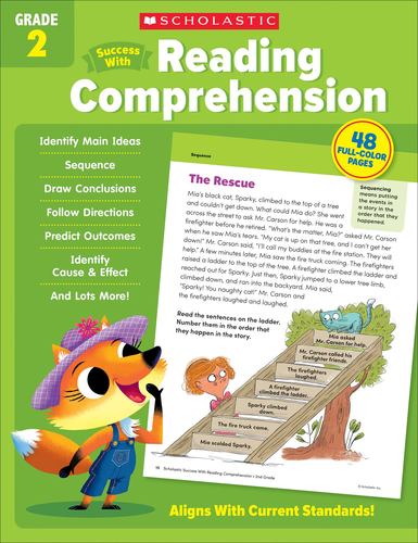 Scholastic Success with Reading Comprehension Grade 2 Workbook Scholastic Teachi