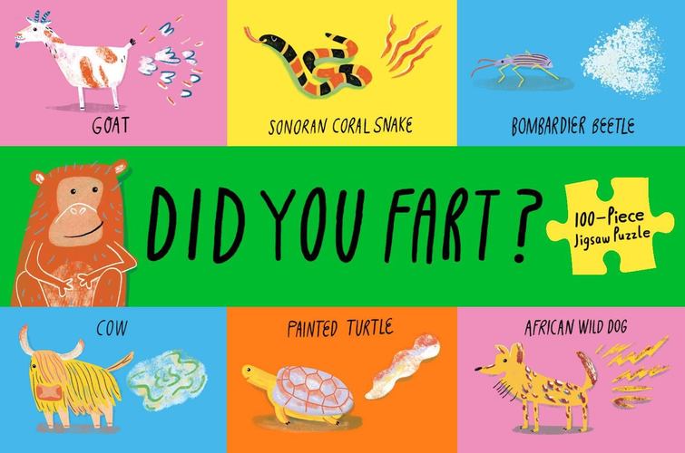 Did You Fart Jigsaw Puzzle a 100 Piece Jigsaw Puzzle
