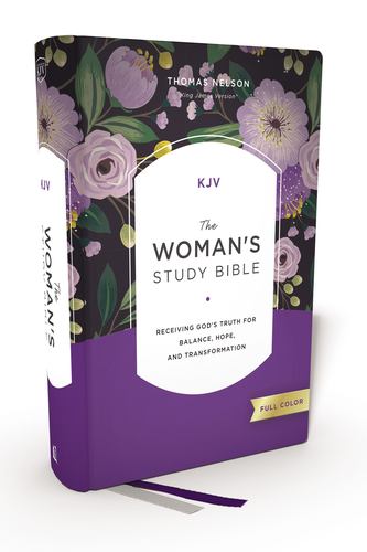 Kjv the Womans Study Bible Hardcover Red Letter Full Color Edition Comfort Print