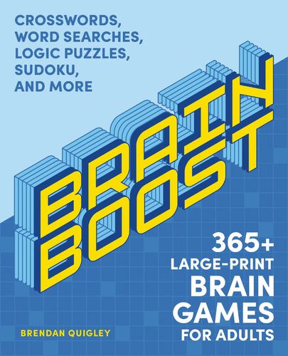 Brain Boost 365+ Large Print Brain Gam