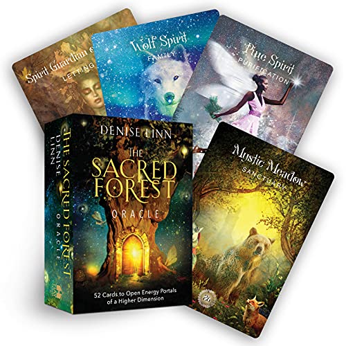 The Sacred Forest Oracle 52 Cards to Open Energy Portals of a Higher Dimension D