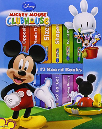 Disney Junior Mickey Mouse Clubhouse My First Library Board Book Block 12 Book S