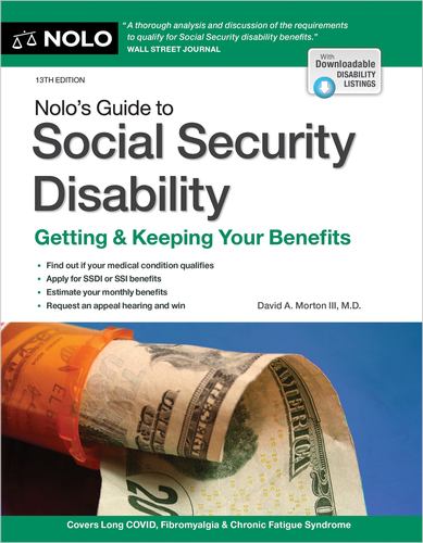 Nolos Guide to Social Security Disability Getting Keeping Your Benefits David A