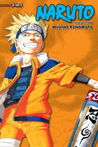 Naruto 3 in 1 Edition Vol 4 Includes Vols 10 11 12