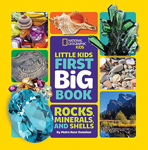 National Geographic Little Kids First Big Book of Rocks Minerals Shells Moira Ro