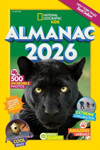Nat Geo Kids Almanac 2026 Us