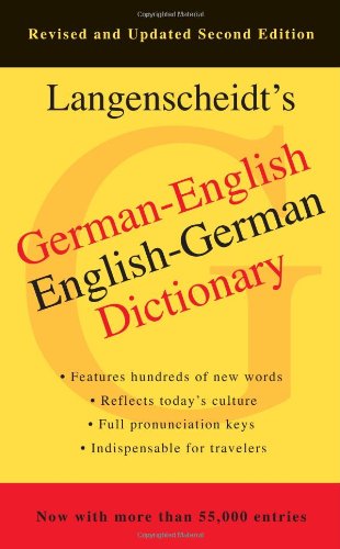 German English English German Dictionary 2nd Edition Langenscheidt Editorial Sta