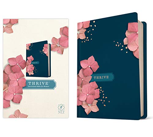 Nlt Thrive Devotional Bible for Women Hardcover