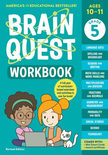Brain Quest Workbook 5th Grade Revised Edition