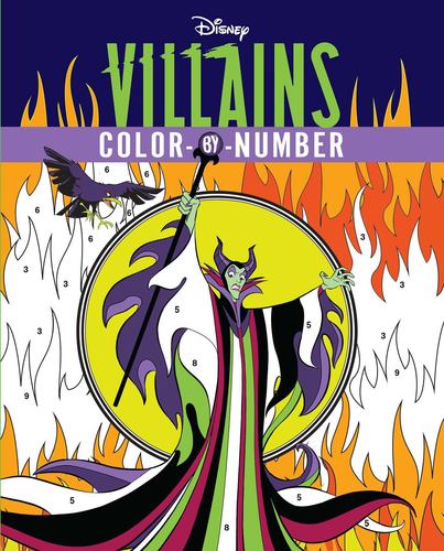 Disney Villains Color by Number