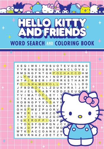 Hello Kitty and Friends Word Search and Coloring Book Coloring Book Word Search