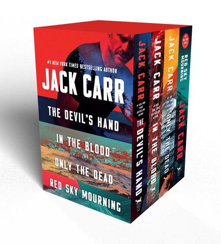 Jack Carr Terminal List Boxed Set 2 the Devils Hand in the Blood Only the Dead R