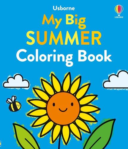 My Big Summer Coloring Book a Summer Drawing Activity Book with Sandcastles Ice
