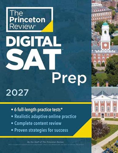 Princeton Review Digital Sat Prep 2027