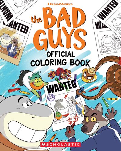 Bad Guys Coloring Book the Bad Guys