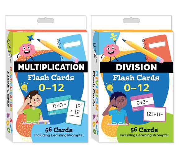 Multiplication & Division Flash Card