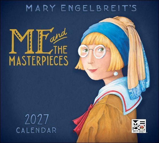 Mary Engelbreits Me and the Masterpieces 2027 Deluxe Wall Calendar Mary Engelbre