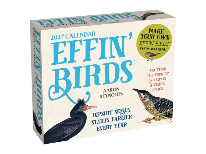 Effin Birds 2027 Day to Day Calendar