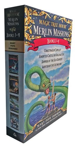 Magic Tree House Merlin Missions Books 1 4 Boxed Set Christmas in Camelot Haunte